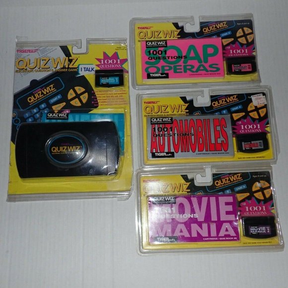 NEW Vintage‎ 1993 QUIZ WIZ Electronic Question Answ - Picture 1 of 5